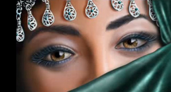 mujer hermosos-ojos-arabes