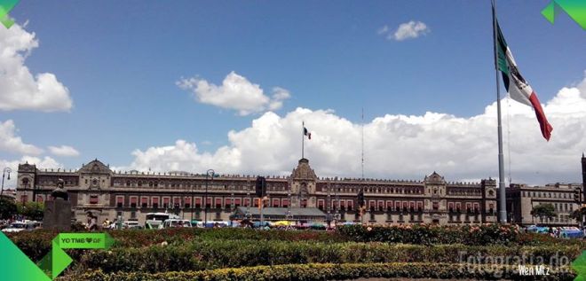 Palacio Nacional zocalo ciudad de México