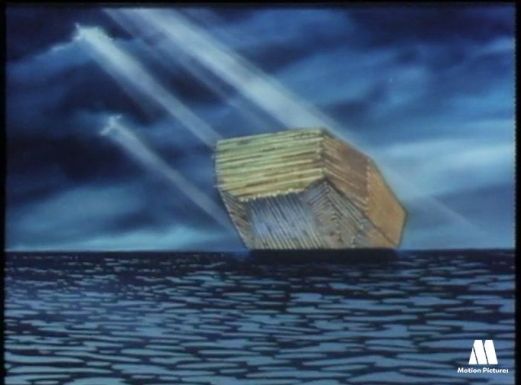 Arca de Noe fin del Diluvio